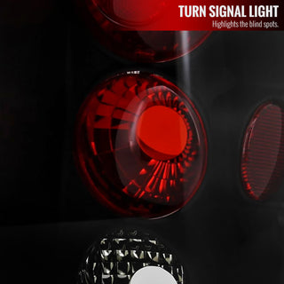 Spec D Altezza Tail Lights (Black): Jeep Grand Cherokee 2005 - 2006