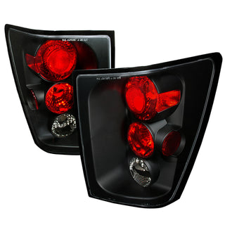 Spec D Altezza Tail Lights (Black): Jeep Grand Cherokee 2005 - 2006