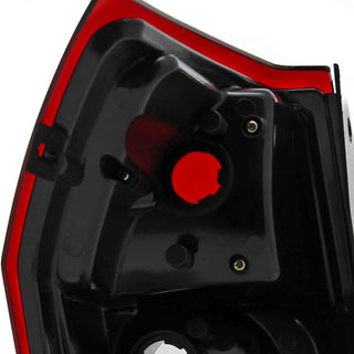 Spec D Altezza Tail Lights (Red w/ Black Bottom): Dodge Magnum 2005 - 2008