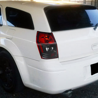 Spec D Altezza Tail Lights (Red w/ Black Bottom): Dodge Magnum 2005 - 2008