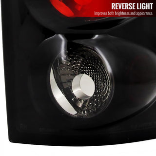 Spec D Euro Tail Lights (Dark Smoke): Dodge Ram 2002 - 2006
