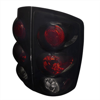 Spec D Euro Tail Lights (Dark Smoke): Dodge Ram 2002 - 2006