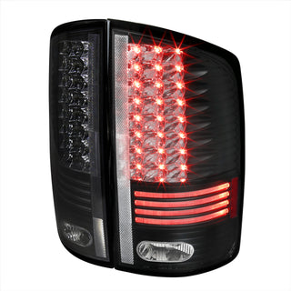 Spec D LED Tail Lights (Black): Dodge Ram 2002 - 2005