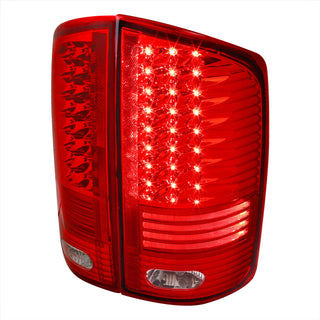 Spec D LED Tail Lights (Red, Version 2): Dodge Ram 2002 - 2005
