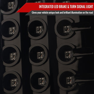 Spec D LED Tail Lights (Dark Smoke): Dodge Ram 2007 - 2009