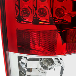 Spec D LED Tail Lights (Red): Dodge Ram 2007 - 2009