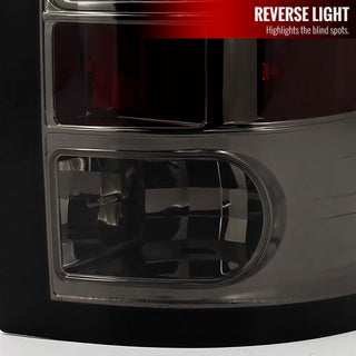 Spec D LED Tail Lights (Smoke): Dodge Ram 2009 - 2018