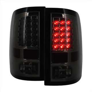 Spec D LED Tail Lights (Smoke): Dodge Ram 2009 - 2018