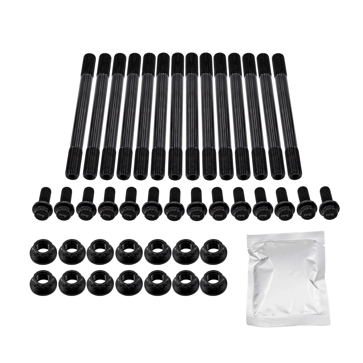 PPE Main Stud and Girdle Bolt Kit: Dodge 5.9L Cummins 2004-2007