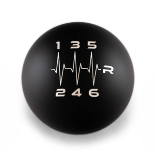 Billetworkz Weighted Shift Knob - 6-Speed Heartbeat Engraving for Dodge Challenger (2015-2023)