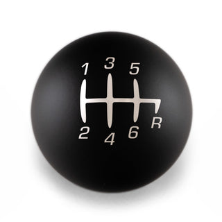 Billetworkz Weighted Shift Knob - 6-Speed Retro Engraving - Jeep Wrangler (2018+)/Gladiator JL (2020-2024)