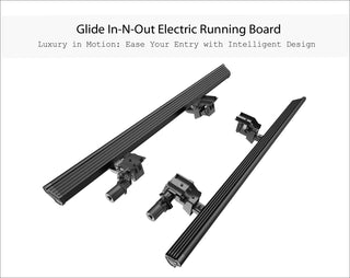 APS W Series Electric Running Boards (Pair): Jeep Wrangler JK 4-Door 2012 - 2018