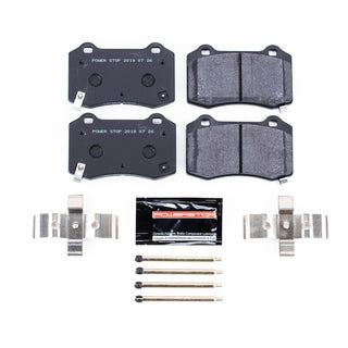 PowerStop Track Day Brake Pads (REAR): Fits Most Chrysler/Dodge/Jeep (05-23) w/ Hardware