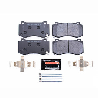 PowerStop Track Day Brake Pads (FRONT): Fits Most Chrysler/Dodge/Jeep (05-23) w/ Hardware