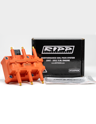 Ripp High Performance Coil Pack: Fits Most Jeep Wrangler Models (2007-2018) - Orange Housing