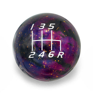 Billetworkz Cosmic Space Shift Knob - 6-Speed Velocity Engraving - Jeep Wrangler JK (2007–2018)