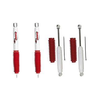 Rancho RS5000X Gas Shocks Set w/0" lift - 1993-1998 Jeep Grand Cherokee 4WD RWD