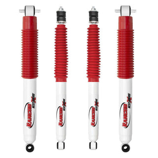 Rancho RS5000X Gas Shocks Set w/4" lift - 2007-2018 Jeep Wrangler JK 4WD