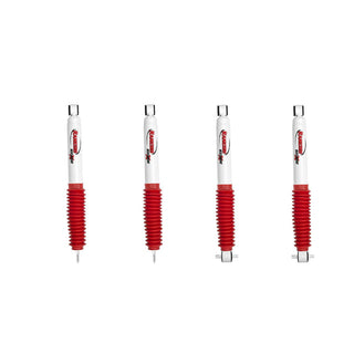Rancho RS5000X Gas Shocks Set w/4" lift - 2007-2018 Jeep Wrangler JK 4WD