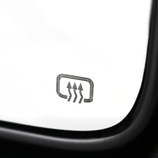 Spec D Driver Mirror w/ Turn Signal Light & Puddle Light (Auto-Fold, Chrome): Ram 2013 - 2018