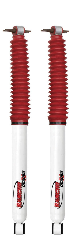 Rancho RS5000X Gas Shocks Rear Pair w/3-4" lift - 2007-2018 Jeep Wrangler JK 4WD RWD
