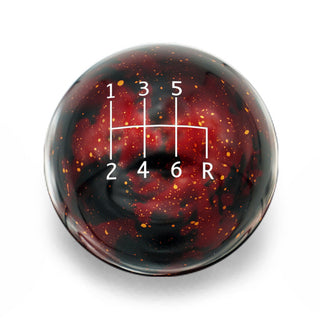 Billetworkz Cosmic Space Shift Knob - 6-Speed Standard Engraving - Jeep Wrangler JK (2007–2018)