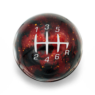 Billetworkz Cosmic Space Shift Knob - 6-Speed Retro Engraving - Jeep Wrangler (2018+)/Gladiator JL (2020-2024)