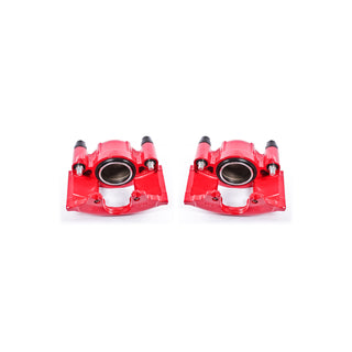 Power Stop 90-93 Cadillac Commercial Chassis Front Red Calipers w/o Brackets - Pair