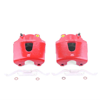 PowerStop Red Calipers (FRONT): Dodge Dakota / Durango 00-02 w/o Brackets
