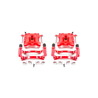 PowerStop Red Calipers (FRONT): Jeep Grand Cherokee 99-04 w/ Brackets