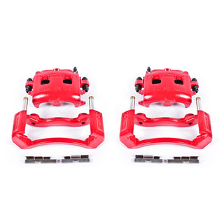 PowerStop Red Calipers (FRONT): Dodge Ram 1500 02-05 5.7L/3.9L w/ Brackets