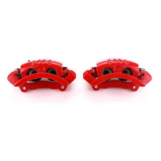 PowerStop Red Calipers (REAR): Fits Most Dodge 6.7L Diesel/5.9L Diesel/5.7L/3.7L (03-08) w/ Brackets