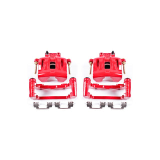 PowerStop Red Caliper (FRONT): Fits Most Chrysler/Dodge 5.7L/3.6L/3.5L (05-21) w/ Bracket