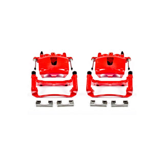 PowerStop Red Calipers (FRONT): Jeep Grand Cherokee 05-10 w/ Brackets