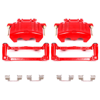 PowerStop Red Caliper (FRONT): Fits Most Chrysler/Dodge 5.7L/3.6L/3.5L/2.7L (05-20) w/ Bracket