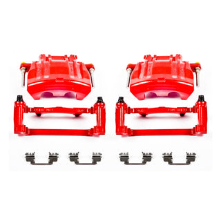 PowerStop Red Caliper (FRONT): Chrysler 300 / Dodge Challenger / Charger 12-21 5.7L/3.6L w/ Brackets