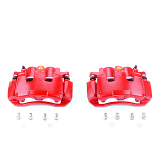 PowerStop Red Caliper (FRONT): Fits Most Dodge/Ram 5.7L/3.6L/3.0L EcoDiesel (07-21) w/ Brackets