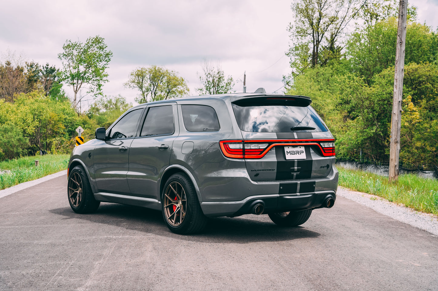 MBRP Exhaust System (Aluminized Steel): Dodge Durango 6.4L 392 (18-24) / 6.2L Hellcat (21-24)