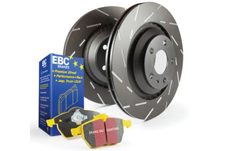 EBC S9 Brake Pads & Rotors Kit (FRONT): Dodge Durango Hellcat (21-25) & Jeep Trackhawk (18-21) 6.2L