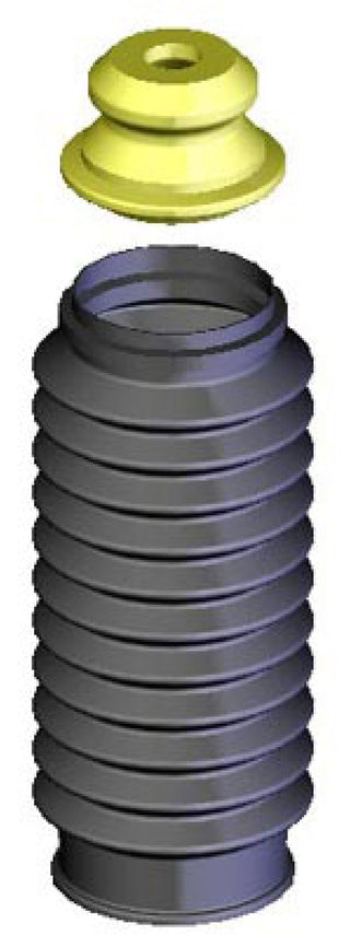 KYB Strut Boots w/ Bumpstops (F&R): Fits Most Chrysler/Dodge (05-16)