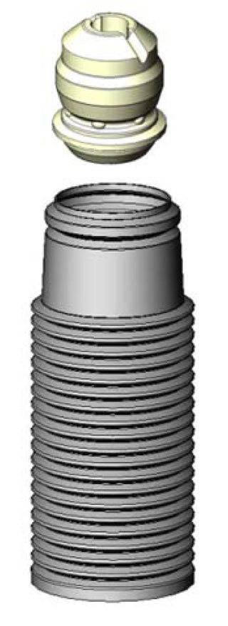 KYB Shocks and Struts Strut Boots (FRONT): Dodge Ram 1500 06-08 5.7L/3.7L