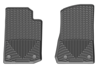 WeatherTech All-Weather Front & Rear Floor Mats (Black): Jeep Gladiator 2020 - 2025