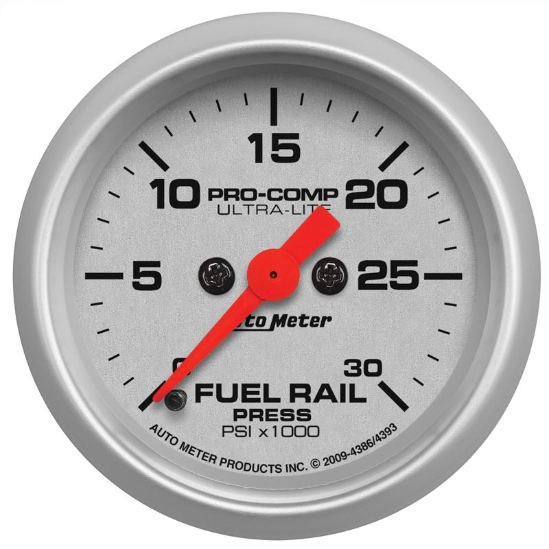 AutoMeter Fuel Pressure Gauge: Dodge Ram 2500 (03-07) / Ram 3500 (03-07)