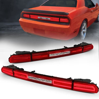 Anzo LED Tail Light Assembly: Dodge Challenger 2008 - 2014 w/ Sequential Turn Signal