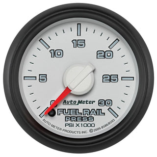 AutoMeter Factory Match Full Sweep Electric Diesel Fuel Rail Pressure Gauge: Dodge Ram 2500 (03-09) / Ram 3500 (03-07)