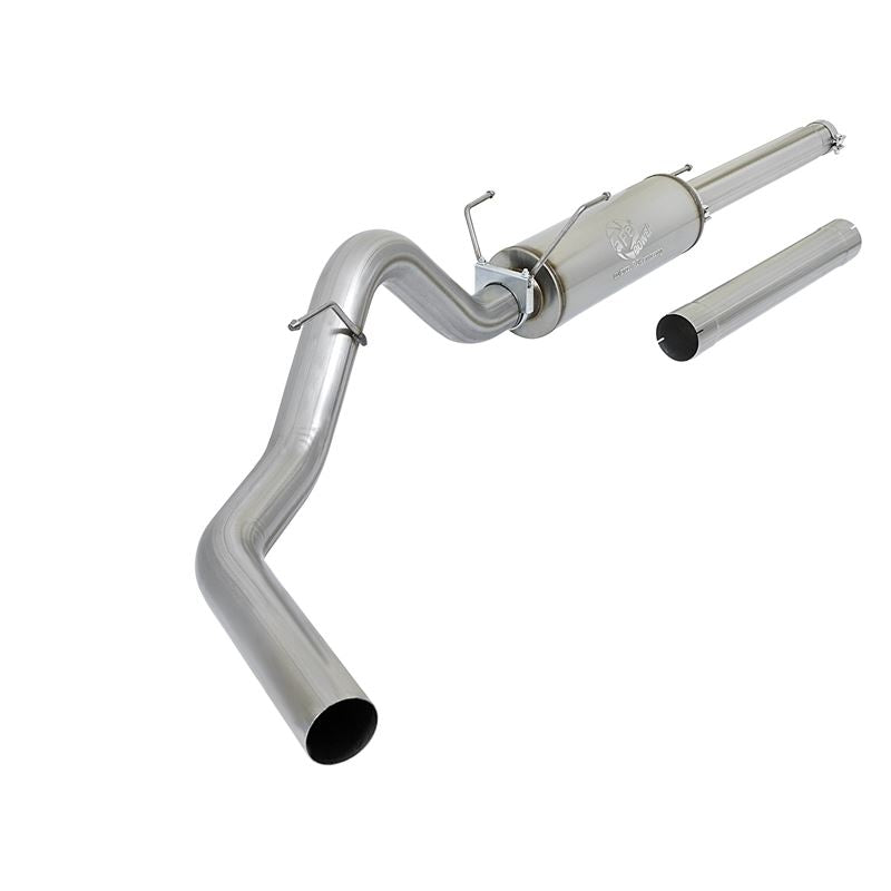 aFe Large Bore-HD Cat-Back Exhaust System: Dodge Ram 2500 / Ram 3500 2003 - 2004