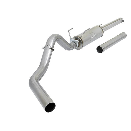 aFe Large Bore-HD Cat-Back Exhaust System: Dodge Ram 2500 / Ram 3500 2003 - 2004