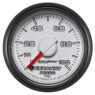 AutoMeter Factory Match Exhaust Pressure Gauge: Dodge Ram 2500 / Ram 3500 2003 - 2009
