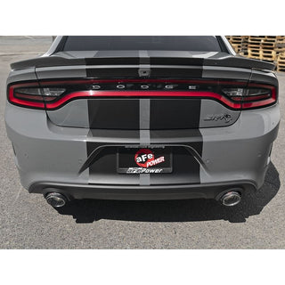 aFe MACH Force-Xp Exhaust Tips: Dodge Charger 2015 - 2023 Carbon Fiber OE Replacement