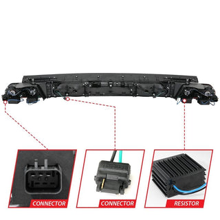 Anzo LED Tail Light Assembly: Dodge Challenger 2008 - 2014 w/ Sequential Turn Signal